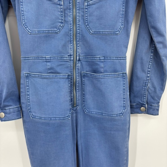Free People Utility Denim Lennox Jumpsuit - Picture 5 of 15